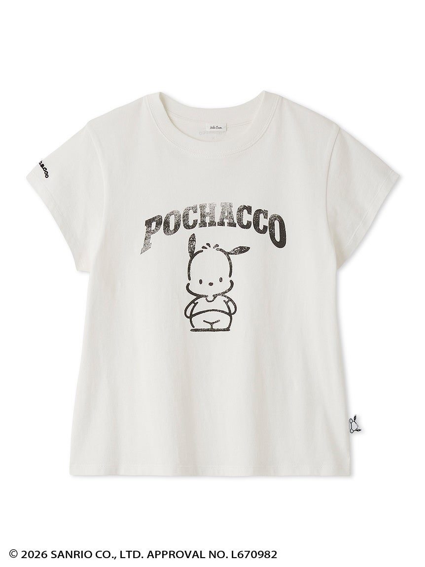 ポチャッコ×Mila Owen 白Tシャツ商品写真