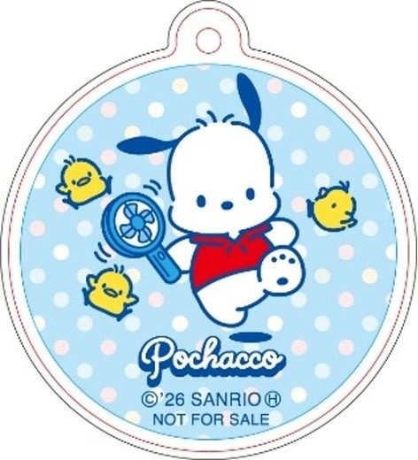 ポチャッコ×ヤマダデンキ オリジナルアクリルチャームのデザイン1