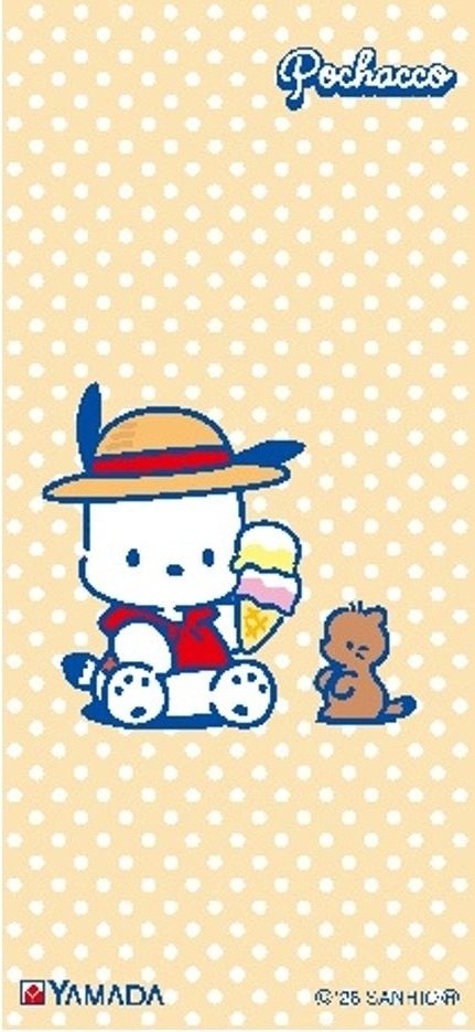 ポチャッコ×ヤマダデンキ 第一弾スマホ壁紙のデザイン3