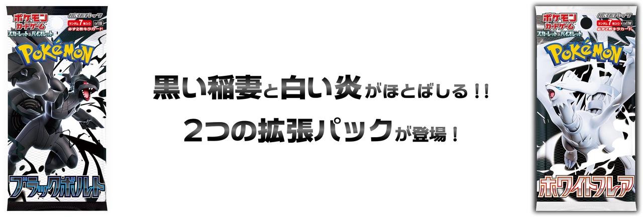 ポケモンカードゲーム ブラックボルト・ホワイトフレア