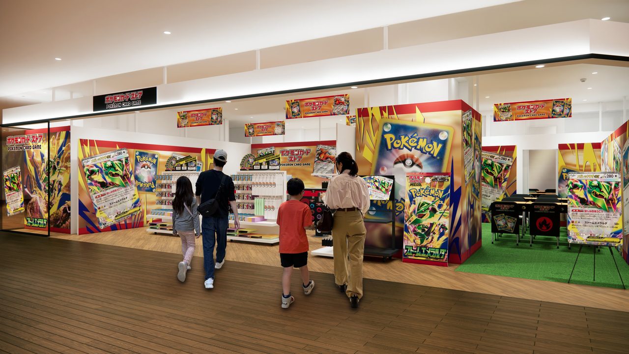 ポケモンカードストア 店頭イメージ イオンモール出店