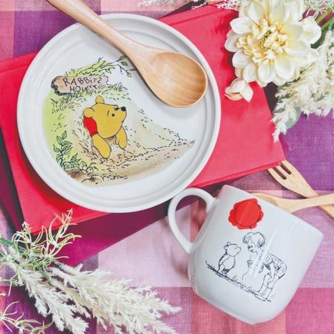 くまのプーさん展 グッズ プレートとマグカップ