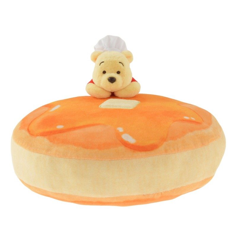 POOH HUNNY DAY 2026 プーさん クッション パンケーキ型