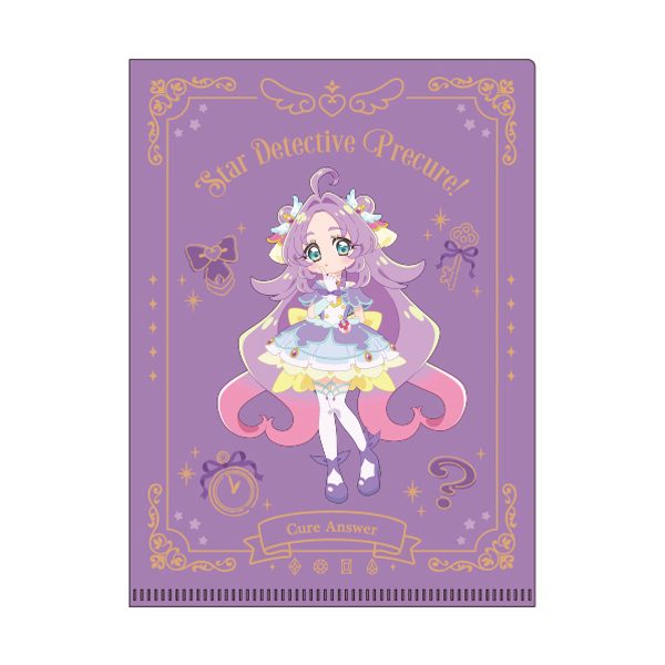 名探偵プリキュア！キュアミニシリーズ A6クリアファイル キュアアンサー