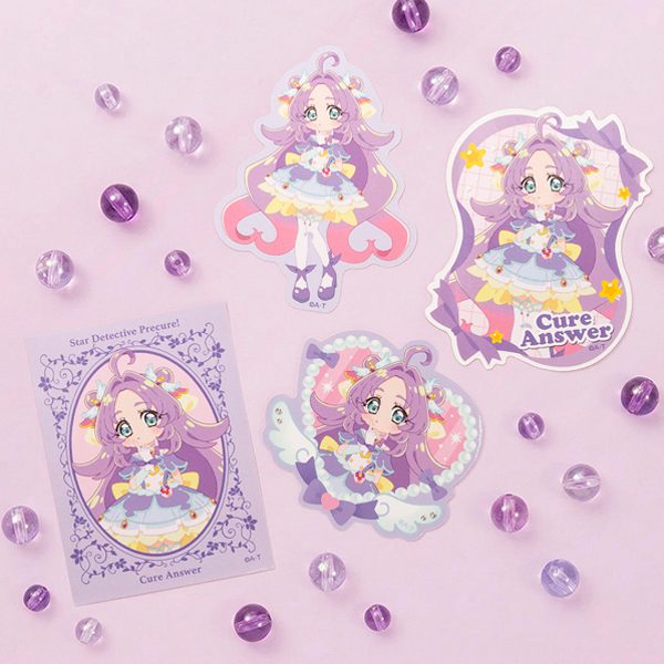 キュアミニシリーズ ステッカーセット キュアアンサー（税込1100円）