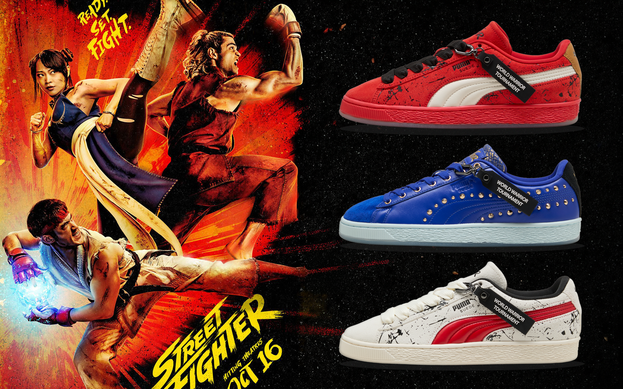 PUMA×ストリートファイターコラボスニーカー全3色まとめ