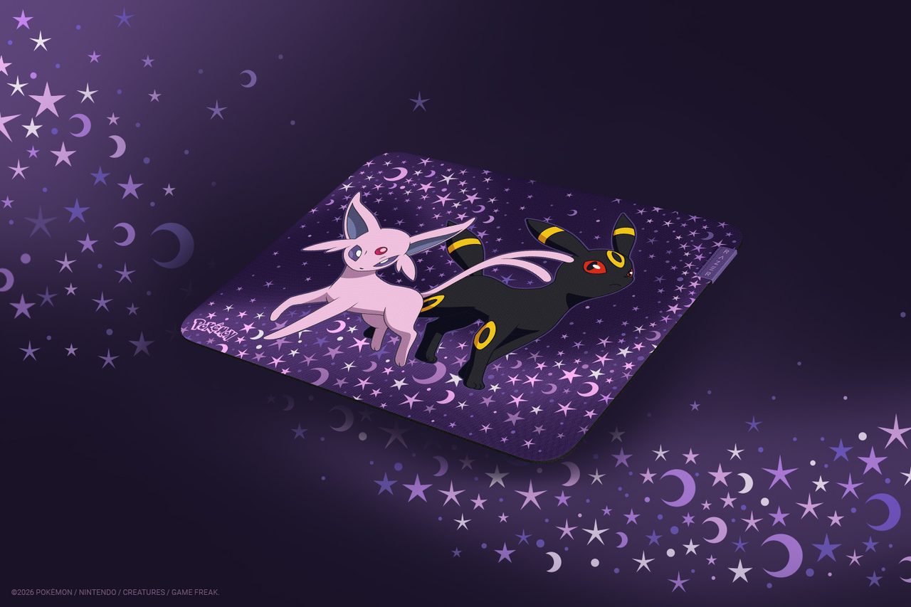 Razer Gigantus V2 Medium Espeon and Umbreon Edition mouse mat