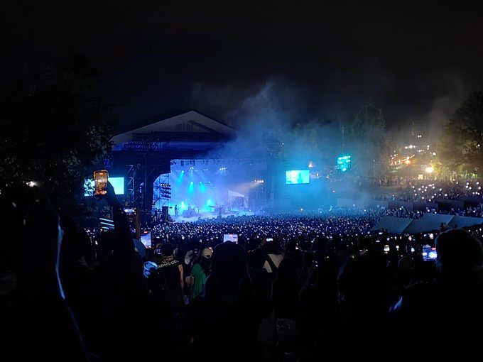 サカナクション JOIN ALIVE 2026 アンコール時のステージと会場の様子