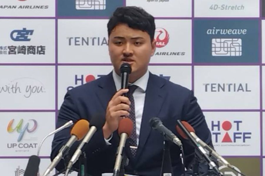 佐々木麟太郎マーリンズ入団会見|契約金3800万円と渡米時期
