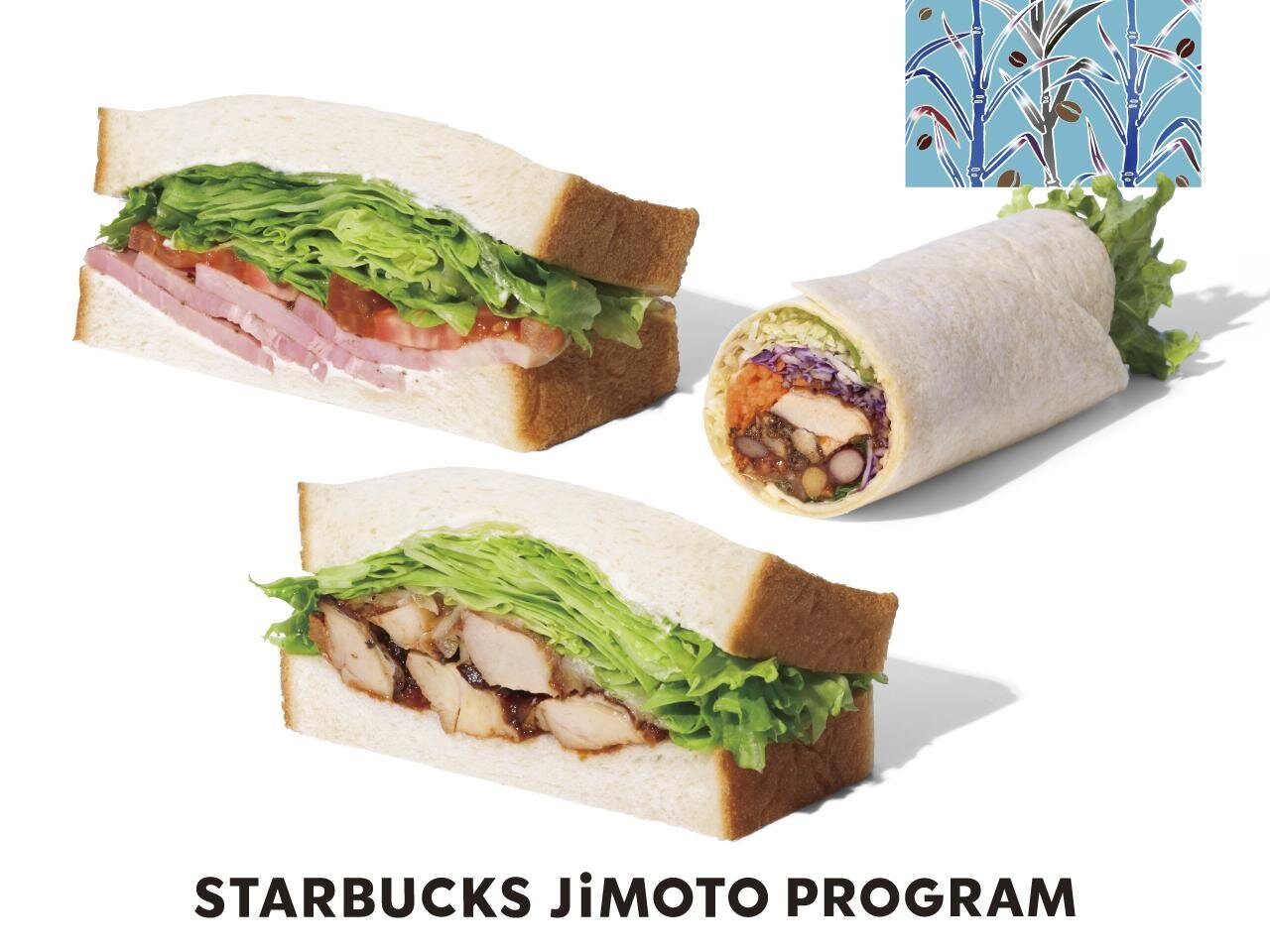沖縄限定サンドイッチ3種 BLTサンドイッチ・BBQチキンサンドイッチ・ジャークチキンラップ