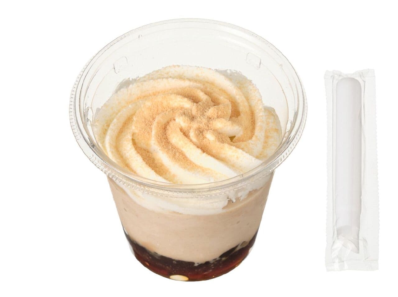 セブン-イレブン まぜまぜスイーツ 黒蜜きな粉 わらびもち入り