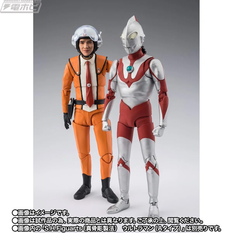 S.H.Figuarts ハヤタ・シンとウルトラマンが並んだ商品イメージ