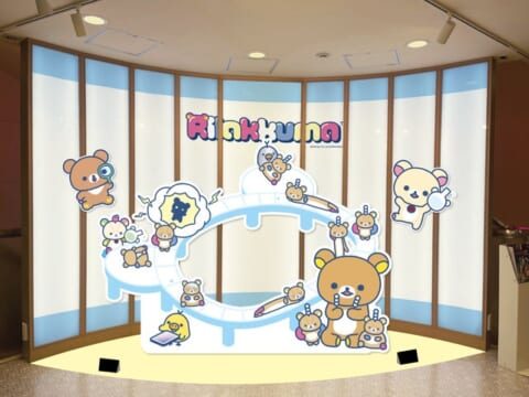 SHIBUYA109 リラックマLab. 館内の撮影スポット装飾