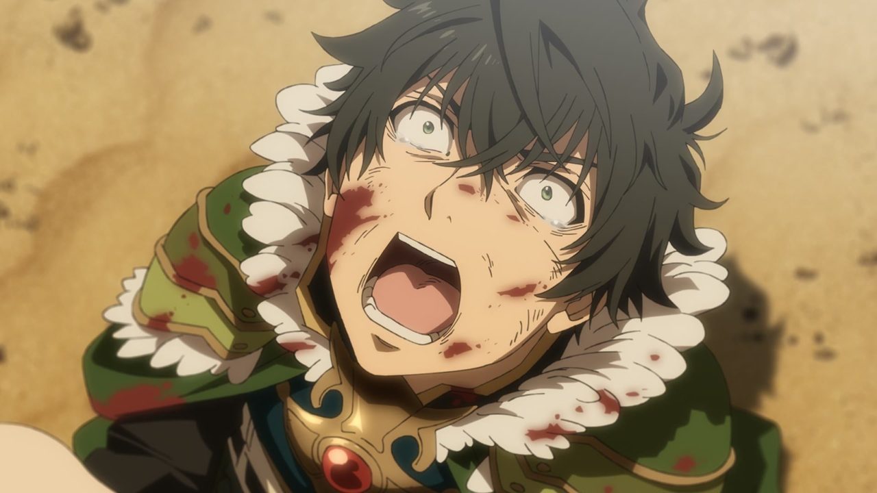 盾の勇者 Season 5 尚文の苦悶の表情のカット