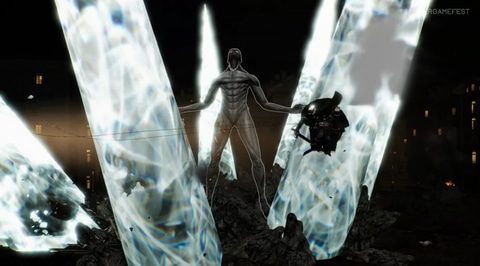 進撃の巨人3 調査兵団の班編成画面 キャラメイク要素