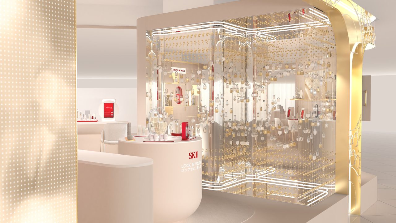 SK-II フェイシャル トリートメント セラム ポップアップイベント会場