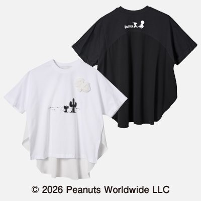 3.1 フィリップ リムのロゼッタTシャツ。ホワイトとブラックの2色展開