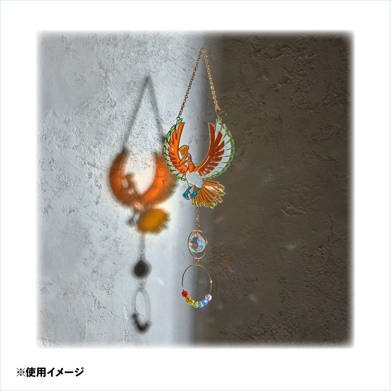 Soaring Dreams サンキャッチャー ホウオウ 窓辺に飾るインテリア雑貨