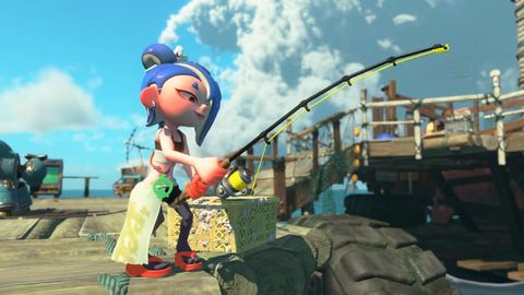 スプラトゥーン レイダースのゲームプレイ画面