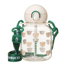 スターバックス ストラップ付ストロータンブラー ベアリスタ458mL