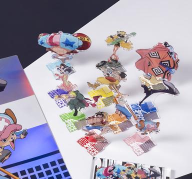 STRAW HAT CREW アクリルジオラマスタンド 麦わらの一味10種
