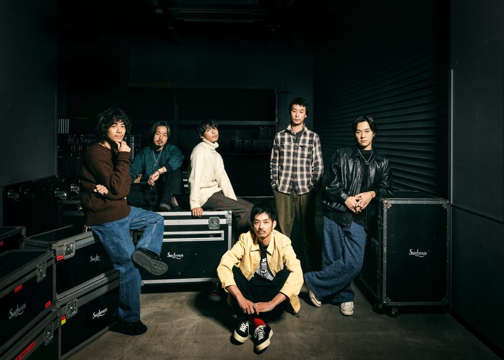 Suchmos BAY SIDE TOUR 2027を発表したバンドのアーティスト写真