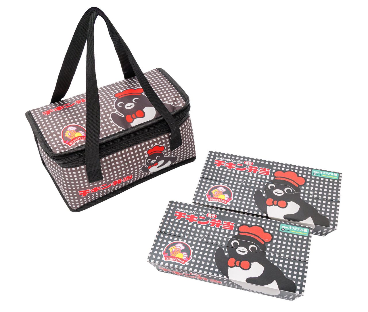 Suicaのペンギン 保冷バッグとのり弁セット
