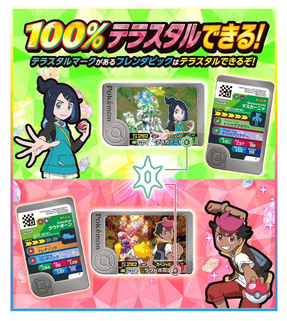 マスカーニャとラウドボーンのフレンダピック