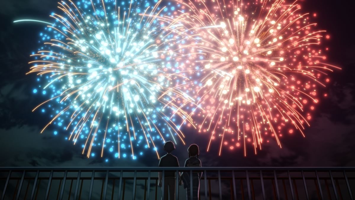 映画 君と花火と約束と 花火シーン