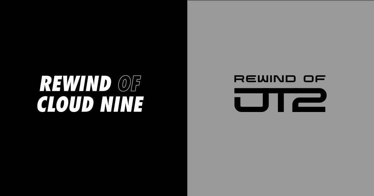 REWIND OF CLOUD NINEとREWIND OF Joker Type2のツアーロゴ