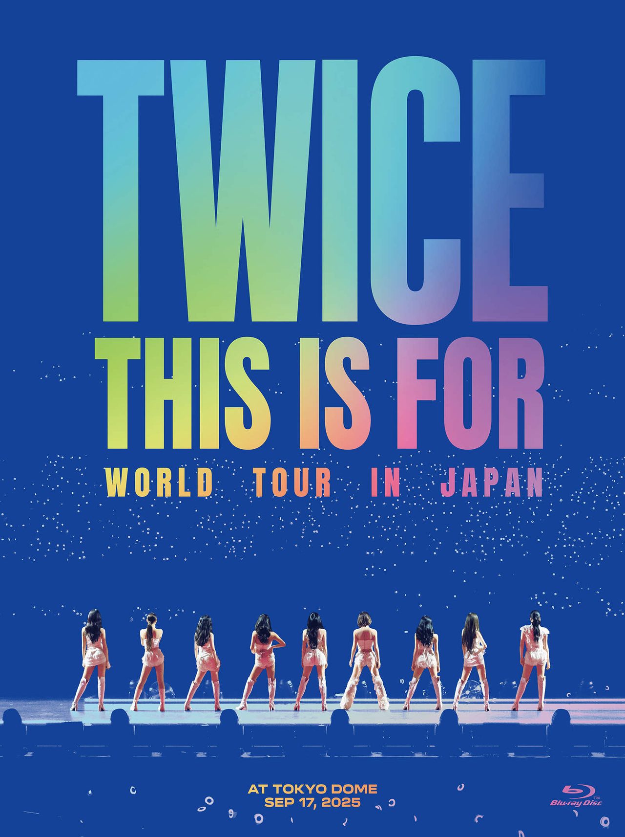 TWICE THIS IS FOR WORLD TOUR IN JAPAN Blu-ray限定盤ジャケット