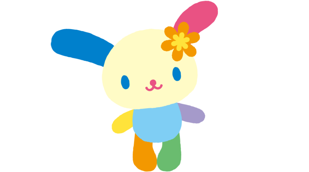 サンリオ ウサハナのキャラクターイラスト
