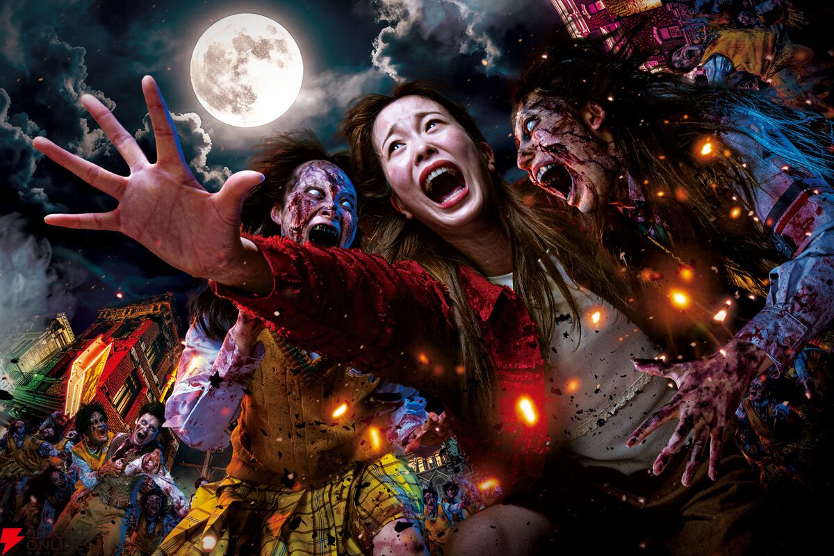 USJハロウィン・ホラー・ナイト15周年のキービジュアル