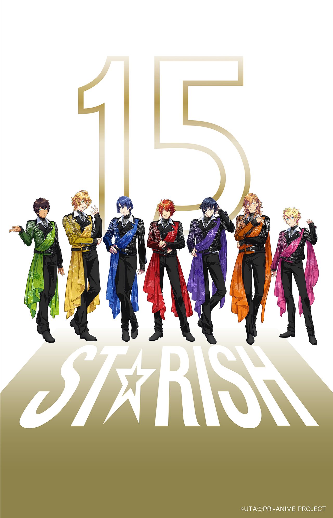 うたの☆プリンスさまっ♪15周年記念LIVE告知ビジュアル