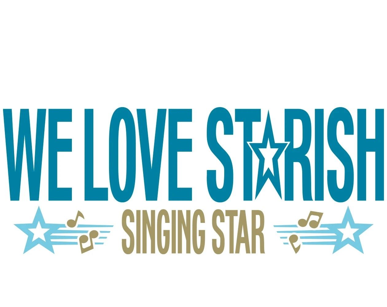 うたプリ15周年LIVE「-SINGING STAR-」ロゴ