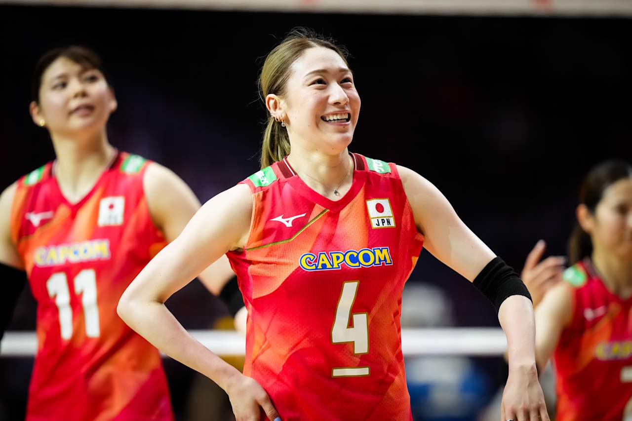 VNL2026 バレーボール女子日本代表 選手たちの試合前の様子