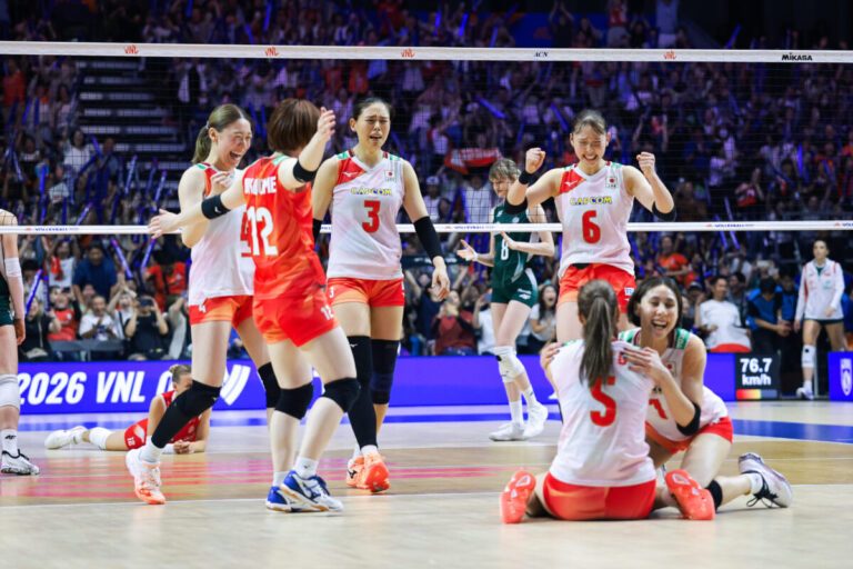 バレーボール女子日本代表 逆転勝利 VNL2026