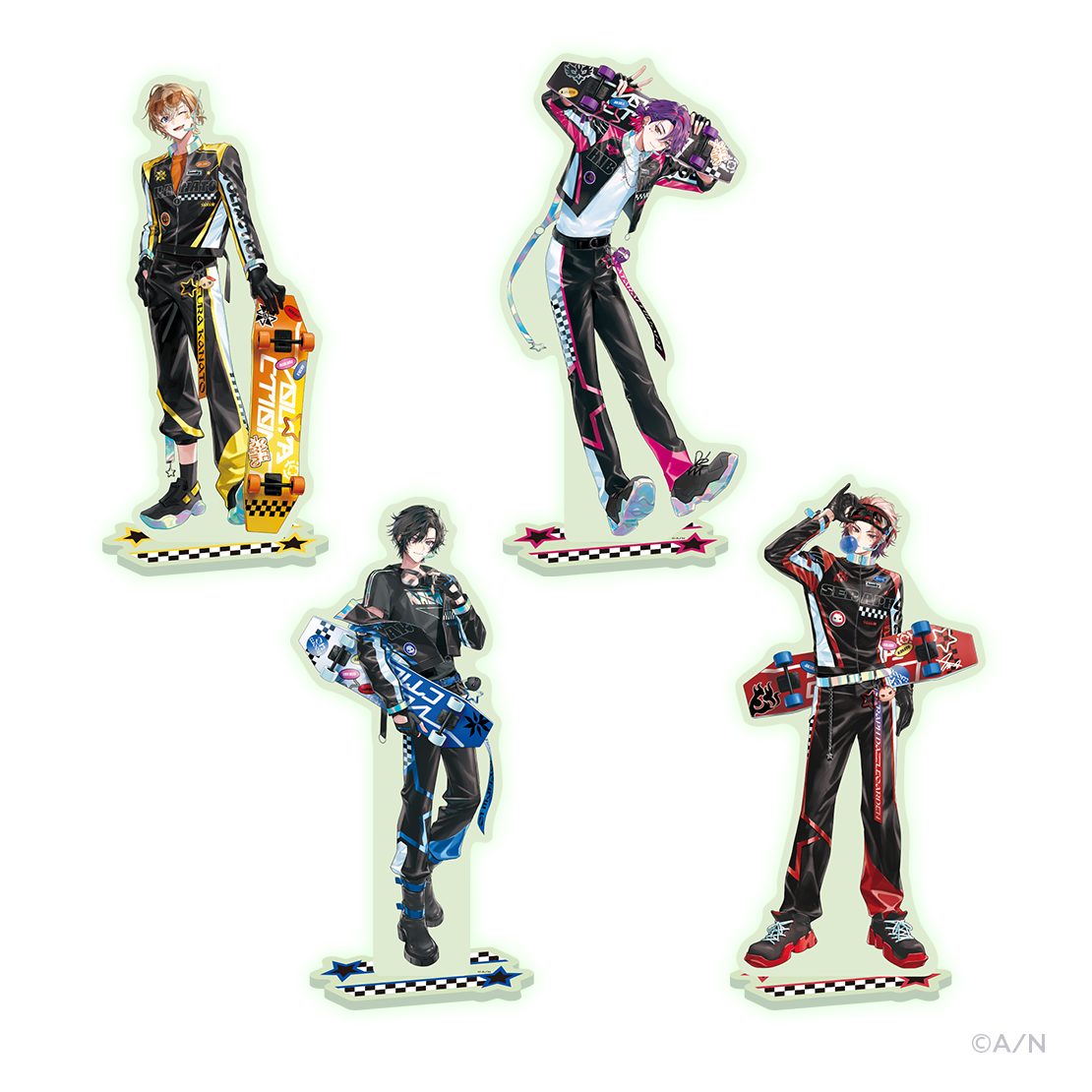 VOLTACTION 蓄光アクリルスタンド 全4種