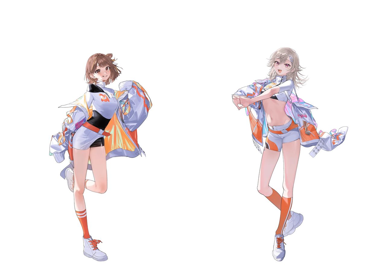 活動再開を報告した千燈ゆうひと小森めとのビジュアル