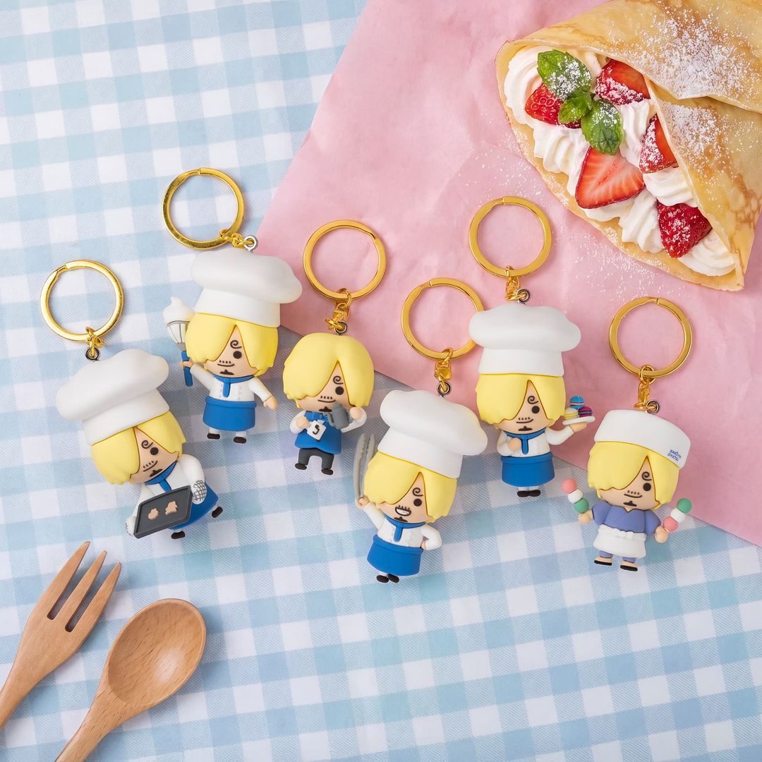 SANJI no OYATSUシリーズのキーホルダー新商品