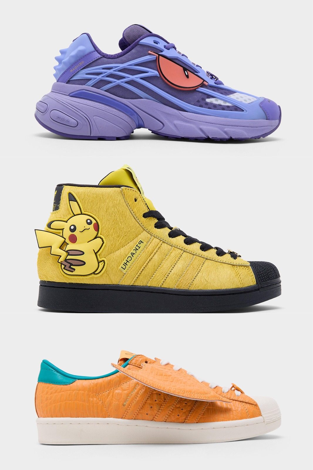 adidas×ポケモン30周年スニーカー全容公開|9月1日発売・全モデルと価格