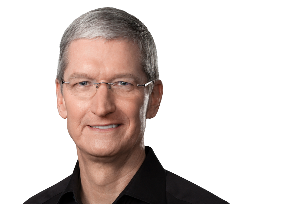 Apple執行会長に就任するティム・クック氏のポートレート写真