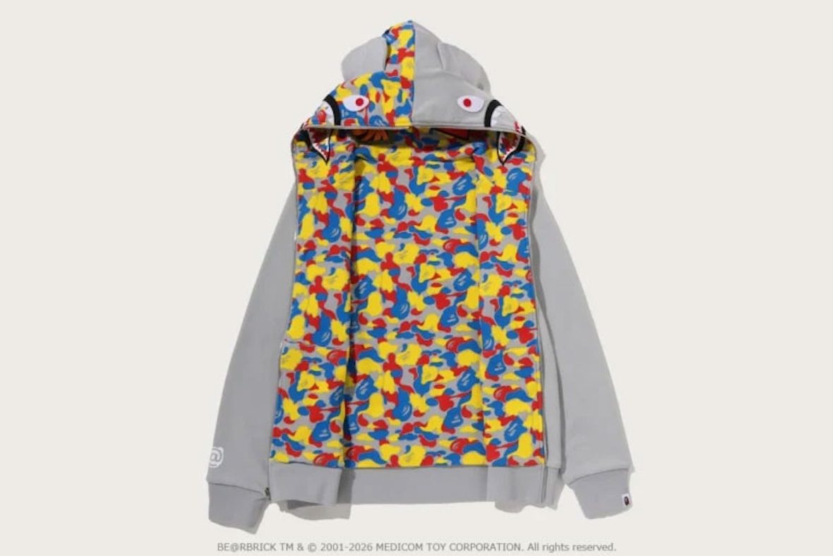 BAPE MEDICOM TOY BE@RBRICK 1000% グレー