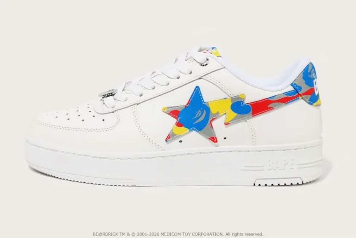 BAPE STA カモ柄 サイドビュー