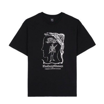 Brain Dead×MTG Tシャツ スケルトンファンタジーデザイン