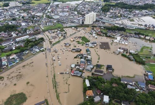 千葉県大網白里市の豪雨被害を伝えるふるさとチョイス災害支援ページの写真