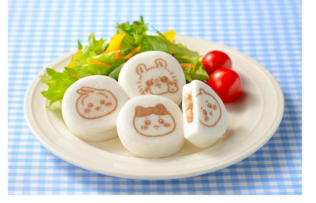 ちいかわサンドはんぺん 盛り付け例