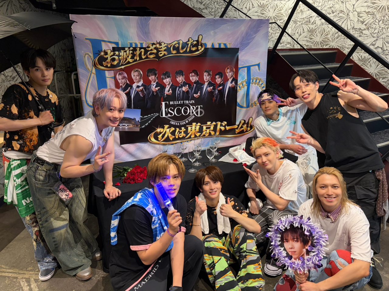 超特急 Kアリーナ横浜公演 千秋楽オフショット