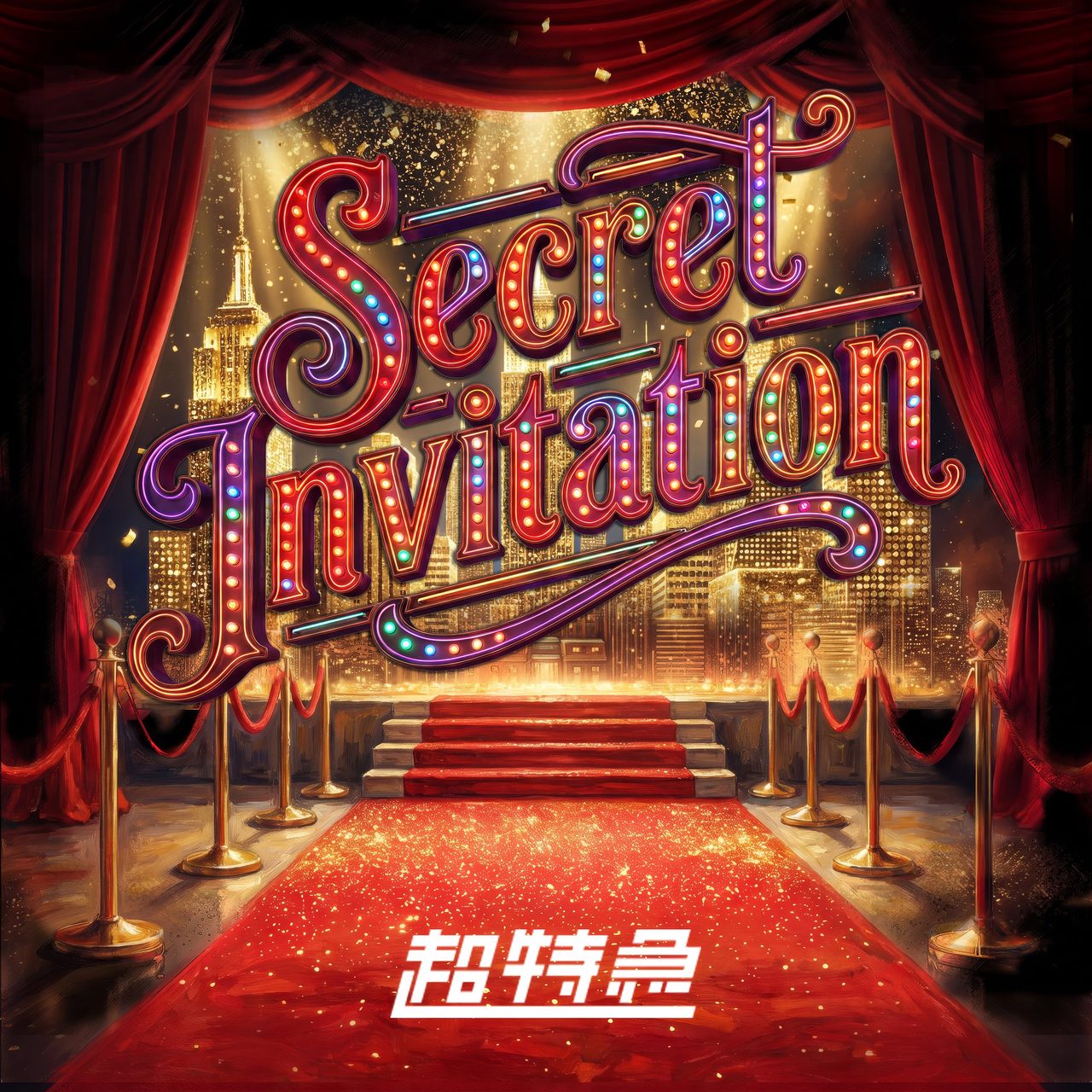 超特急 新曲 Secret Invitation ジャケット