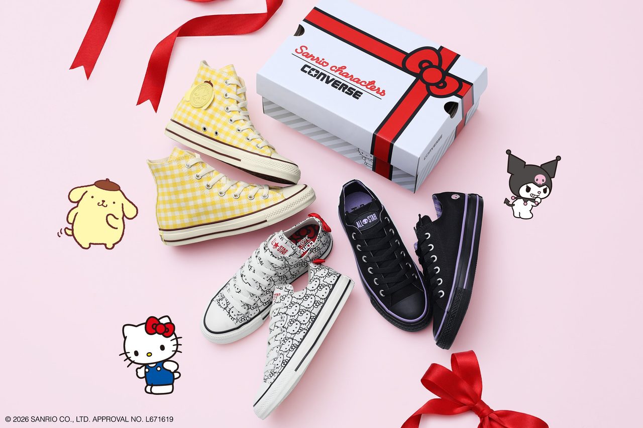 コンバース×サンリオALL STAR8月21日発売|全3型価格まとめ